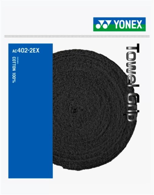 YONEX Towel Grip (AC402-2EX)-Black Big Roll