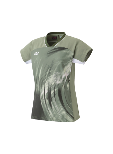 YONEX  2024 WOMEN’S CREW NECK SHIRT 20769ex  Light Olive color , delivery free