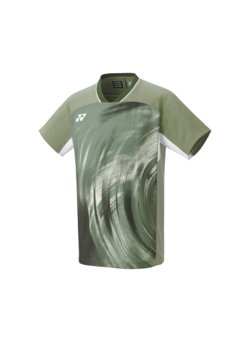 YONEX  2024 MEN’S CREW NECK SHIRT 10568EX  Light Olive color , delivery free