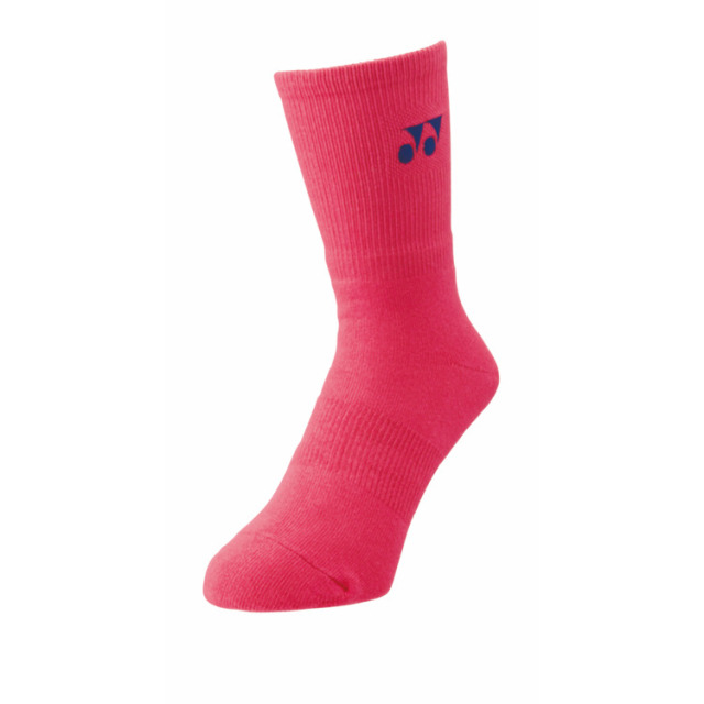 Yonex SPORT CREW SOCKS 19120XY Geranium  Pink color  M size  (25CM-28CM) Made in Japan