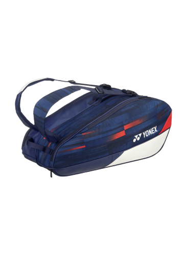 YONEX 2024 LIMITED PRO RACQUET BAG 9PCS (9PCS) White / Navy / Red color BA29PA