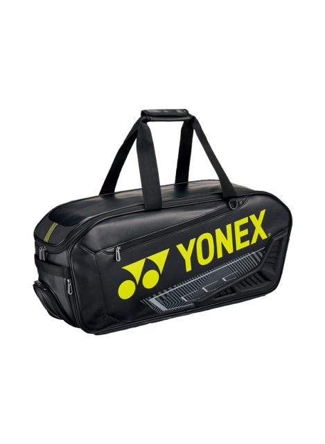 YONEX 2024 EXPERT TOURNAMENT BAG BA02331WEX Black / Yellow Color Delivery Free