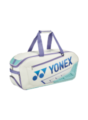 YONEX 2024 EXPERT TOURNAMENT BAG BA02331WEX White / Pale Blue Color Delivery Free
