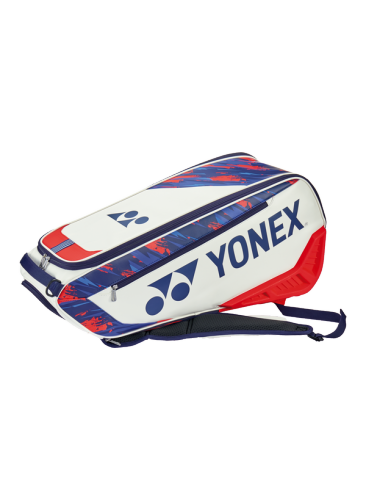 YONEX 2024 EXPERT RACQUET BAG BA02326EX White / Red  Color Delivery Free