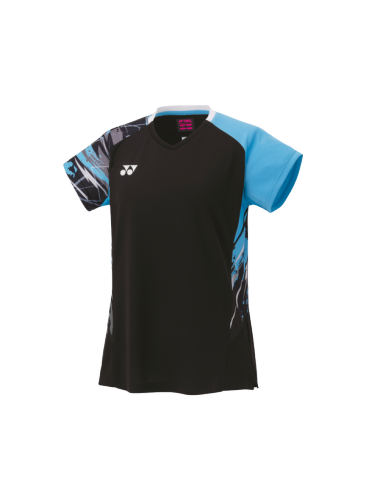 YONEX 2024 China National Team Womens Crew Shirt 20774EX-Black Color