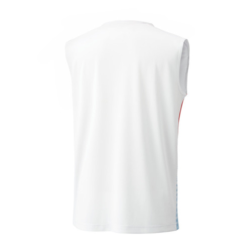 Yonex 2024 Mens Sleeveless Top Japan National Team 10616YX-White Color Delivery Free