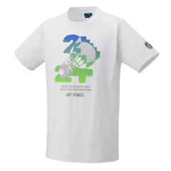 YONEX Uni T-Shirt All England YOB24001EX-White Color