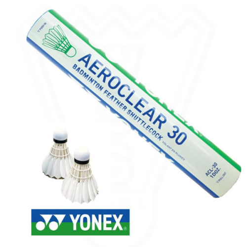 one box 50 tubes Yonex Aeroclear(ACL)30 Badminton Goose Feather Shuttlecock (12 in 1)
