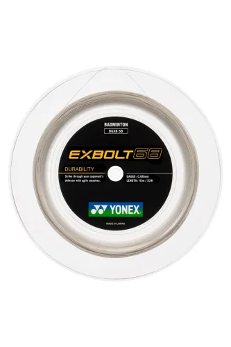 YONEX STRING Reel Exbolt 68 White (200m coil)