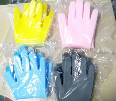 Cleaning Gloves, Reusable Magic Silicone Gloves with Wash Scrubber, Heat Resistant Cleaning Gloves for Kitchen,Car, Bathroom