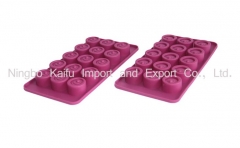 Silicone Ice Cube Tray with 15 Cavities