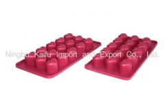 15 Divided Heart Ice Cube Mould