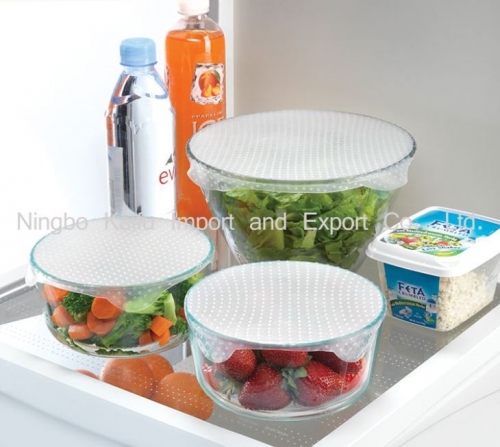 Silicone Flexible Stretch Fresh Vacuum Lids