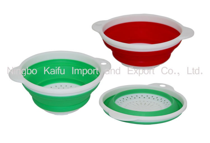 Large Size Collapsible Colander Foldable Wash Colander Foldable Vegetable Strainer Collapsable Fruit Washing Basket