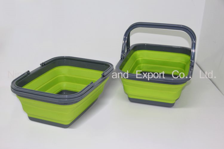 Rectangle Dishes Wash Basin With Handles