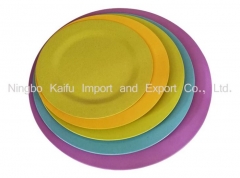 Eco Friendly Bamboo Plates Dinnerware