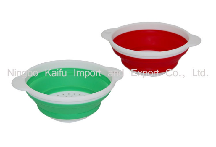 Large Size Collapsible Colander Foldable Wash Colander Foldable Vegetable Strainer Collapsable Fruit Washing Basket