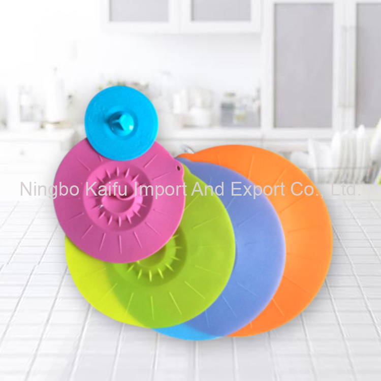 28cm Reusable Silicone Suction Bowl Lids, Food Storage Covers for Bowls, Pots, Pans, Mugs