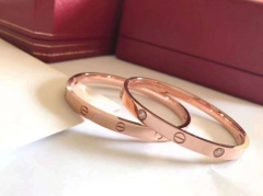 Luxury Brand Top Quality Bling Crystal Stainless Steel Bangle