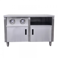 Stainless Steel Center Island With Best Price For Restaurant