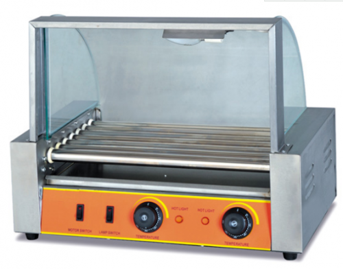 Commercial Electric Hot Dog Roller Grill Machine