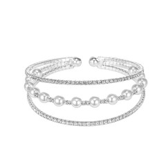 Pearl Rhinestone Bracelet Cheap Bridesmaid Jewelry Wholesale
