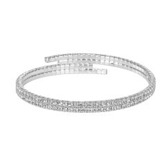 Rhinestone Cuff Bracelet Bangle Clear Crystal Bracelet Bangle Wholesale