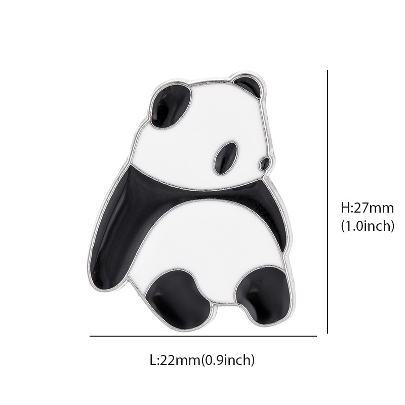 Enamel Pins Brooch Cute Panda Pins Cheap Wholesale