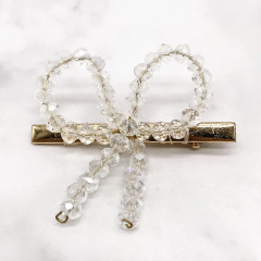 IG Glass Crystal Bowknot Hair Clips Hair Accessories Wholesale