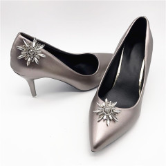 1 Pair Flower Rhinestone Crystal Bridal Shoe Clips-sc0029