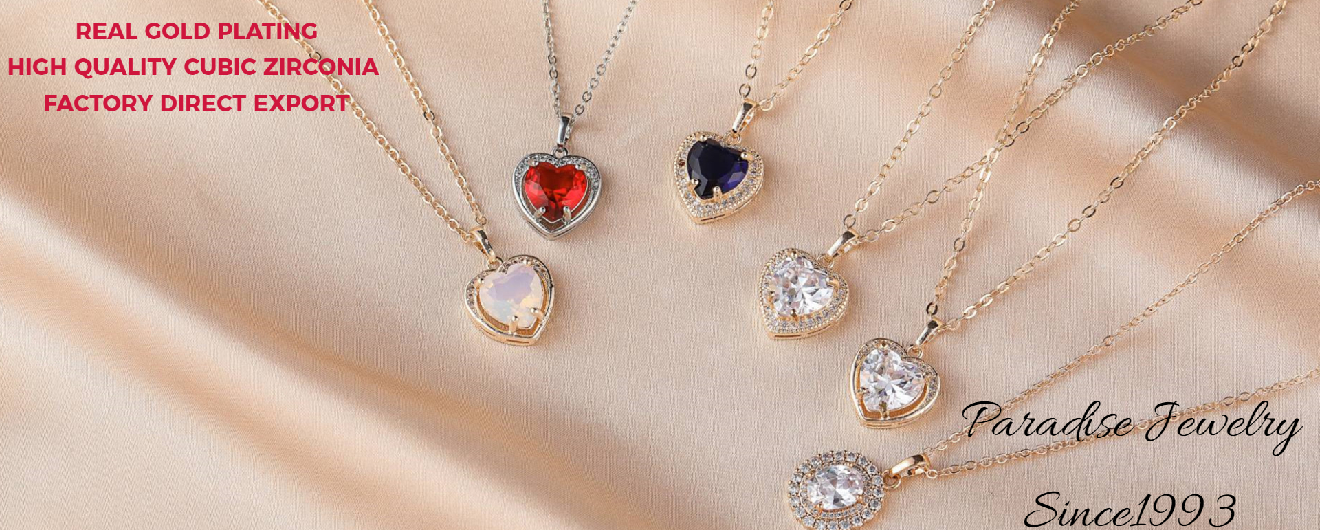 Heart Pendant Necklace Collection