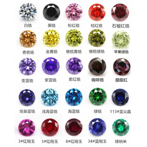 Rhinestone Color Chart