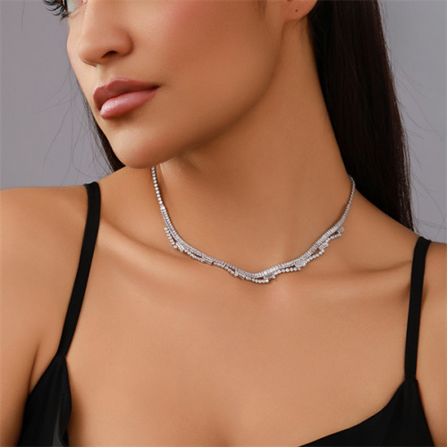 New Colorful Cubic Zircon Jewelry Pendant Necklace Wholesale Jewelry