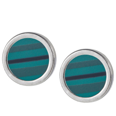 Wholesale 8mm round geometric earrings for women, retro creative design and simple earrings