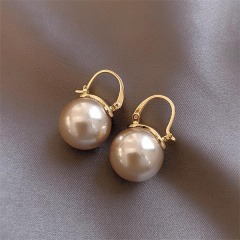 Vintage High-End Pearl Earrings customized-Factory wholesale