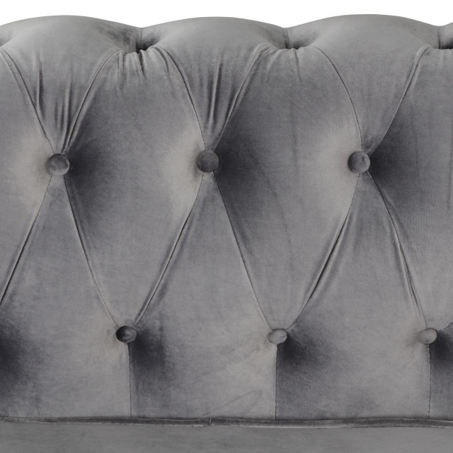 Chesterfield Furniture Sets 2 pieces - Velvet Grey