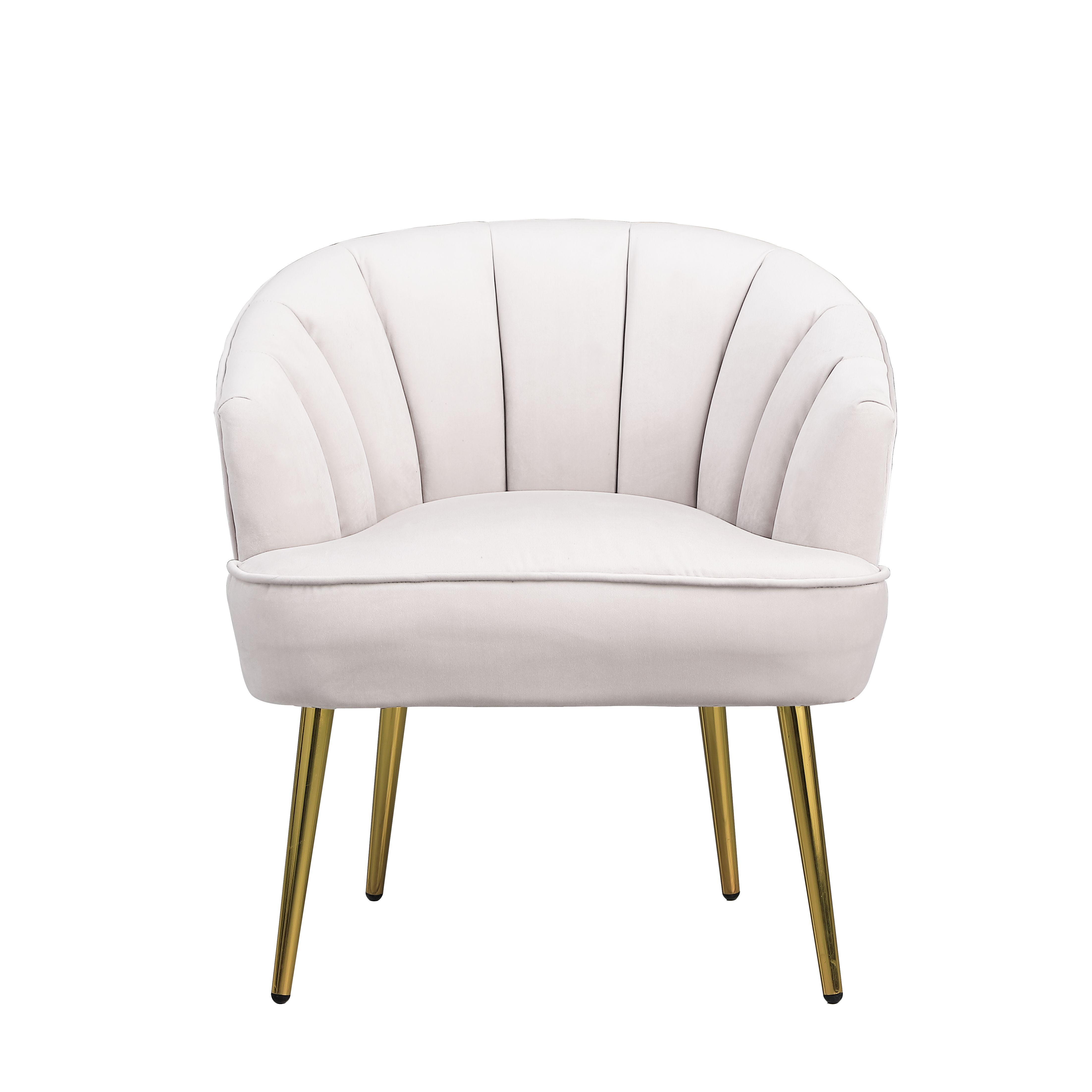 Accent Armchair Velvet Barrel Chair