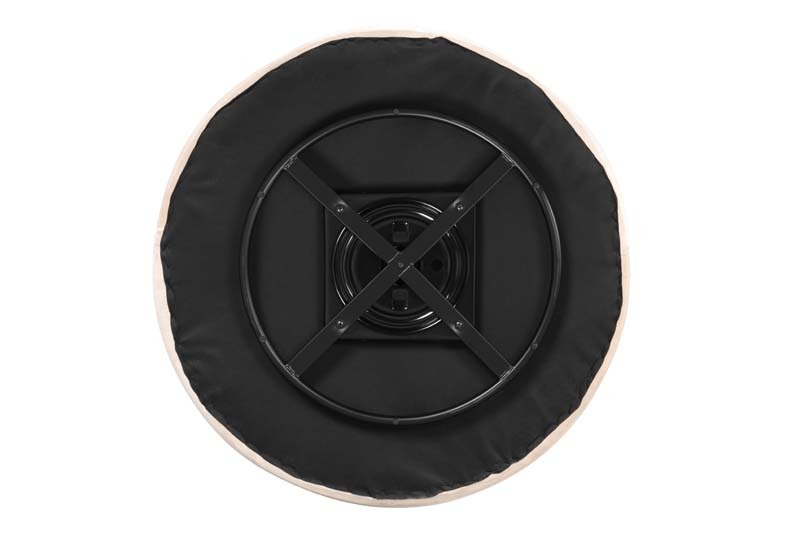 Luxurious and Unique Velvet Chair with Tufted Cushion