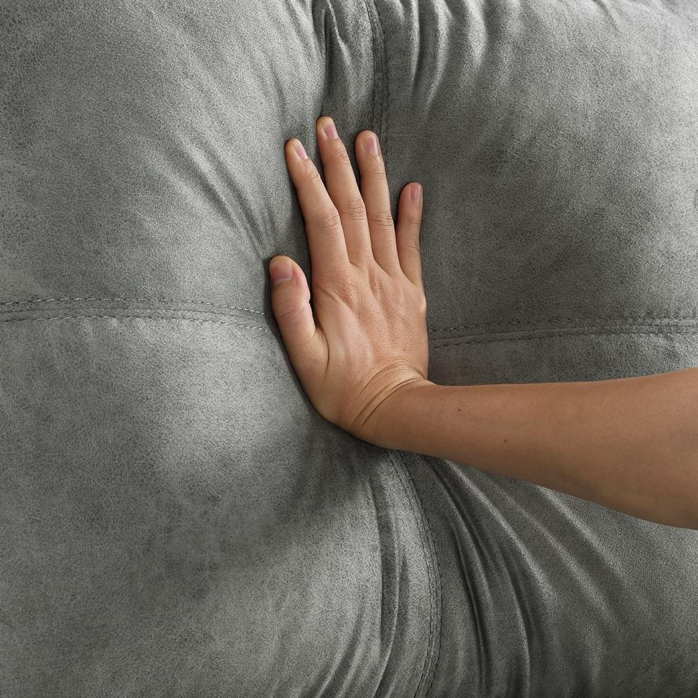 Velvet Reversible Sleeper Sectional Sofa with Storage