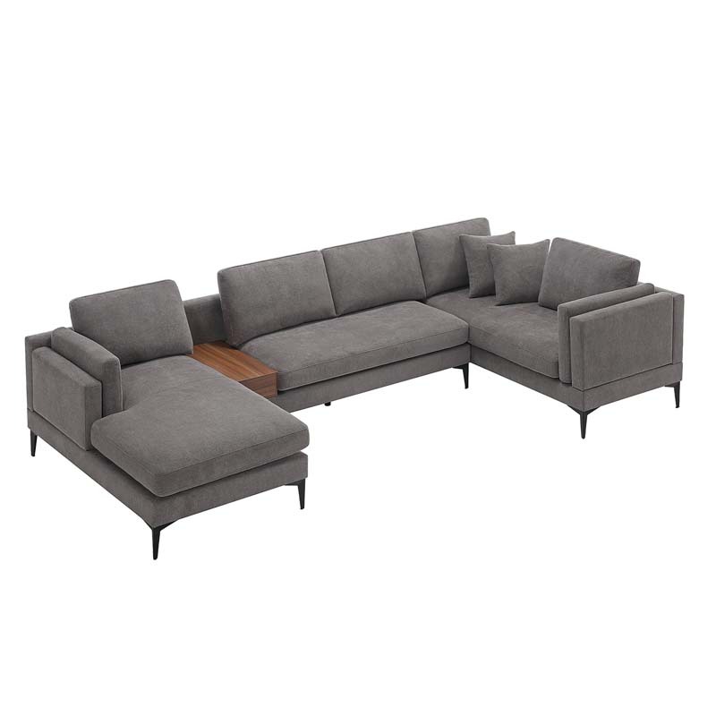 Contemporary Modular Sofa sectional Modern and Chic High Quality Wood Frame