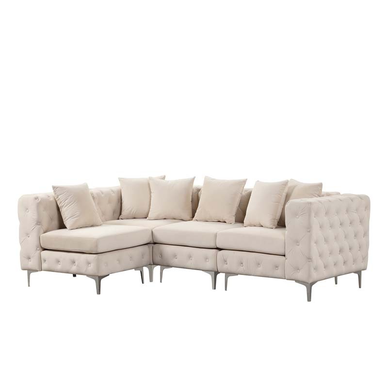 Modular Sectional Sofa L Shape Sofa with Reversible Chaise