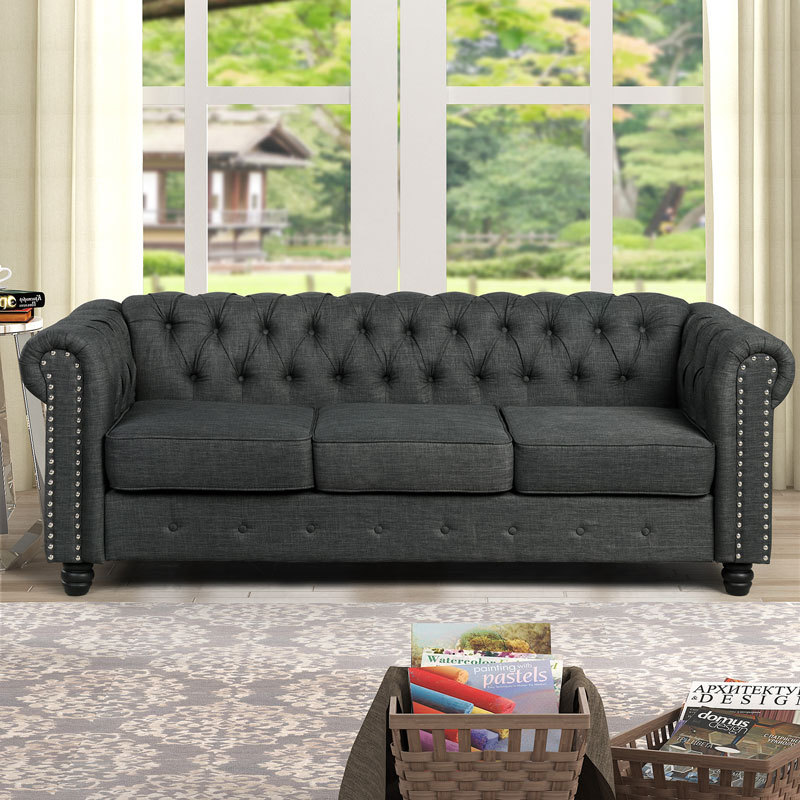 3 Pieces Chesterfield Furniture Sets