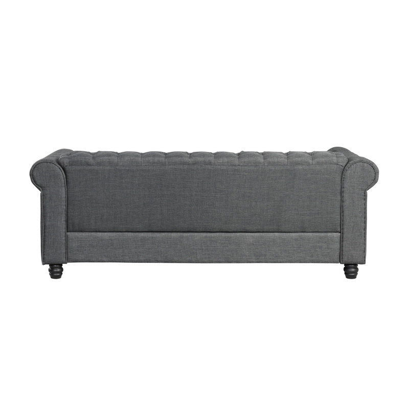 Chesterfield Furniture Sets Sofas for Living Room - Grey