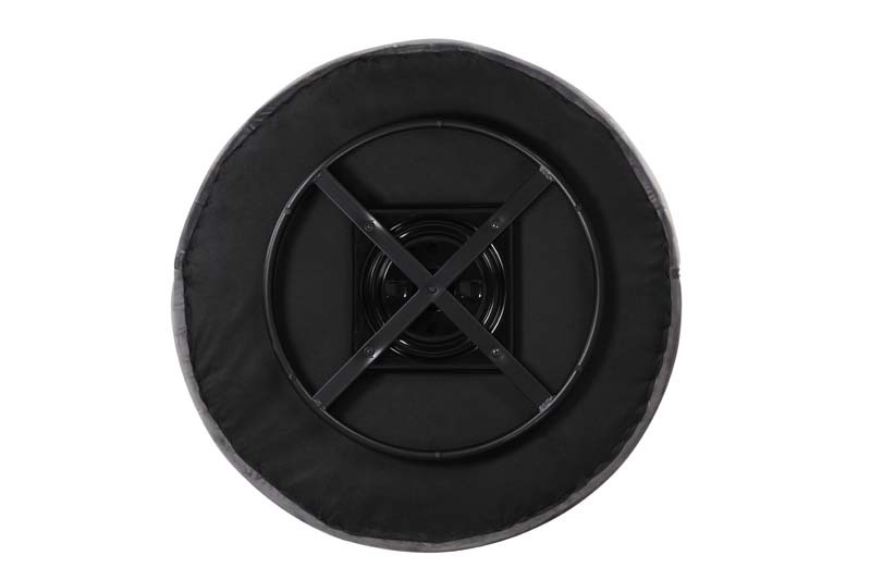 Luxurious and Unique Velvet Chair with Tufted Cushion