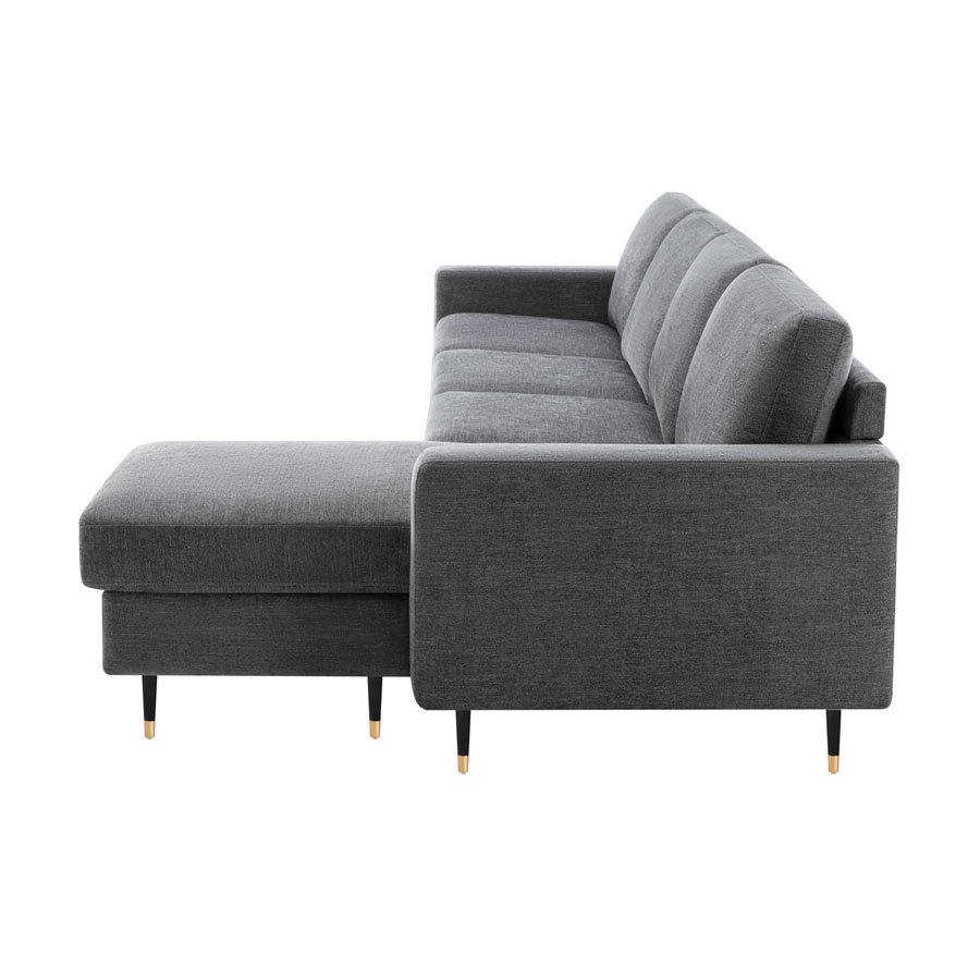 Linen Modular Sofa Combine as you like - Dark Gray