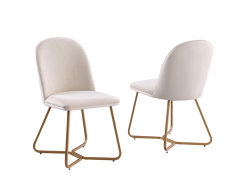 Dining Chair Mordern Design Upholstery Set of 2