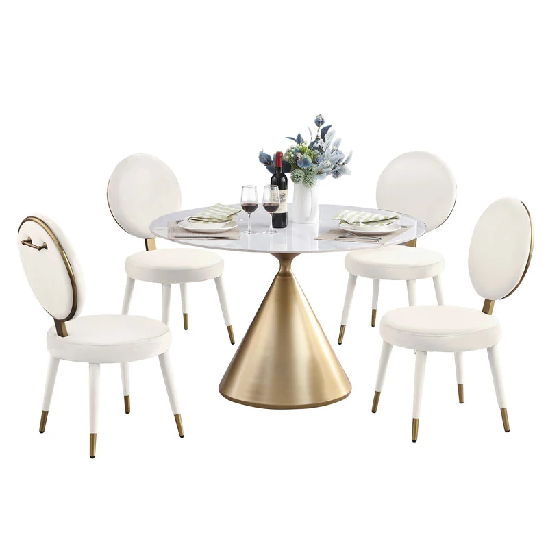 Morden Fort 5 Piece Modern Luxury Dining Table Set