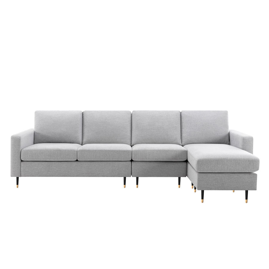 Linen Modular Sofa Combine as you like - Light Gray