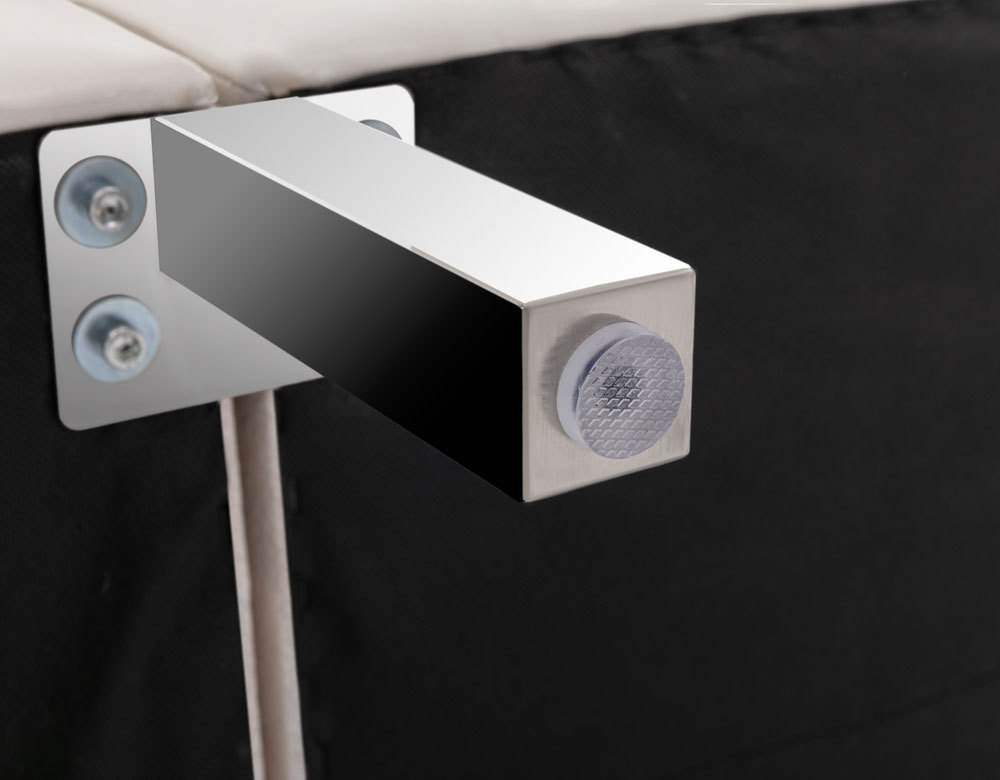 Leather Three Piece Sofa & Matching Footrest