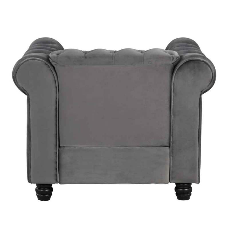 Chesterfield Furniture Sets 2 pieces - Velvet Grey